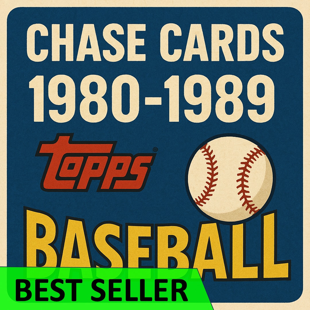 GUIDE: Most Valuable 1980-1989 Topps Baseball Chase Cards eBook