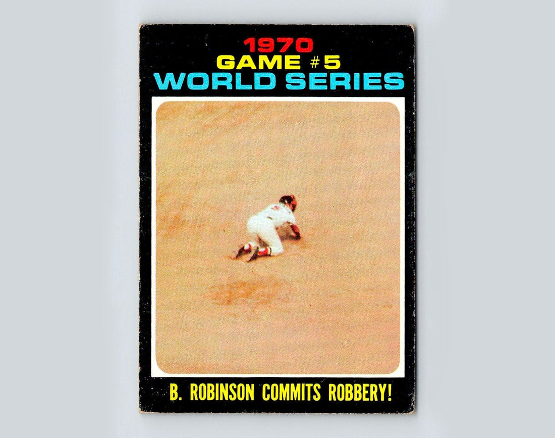 1971 Topps Brooks Robinson 331 - Is he in the Desert? - SportsCardsEDGE