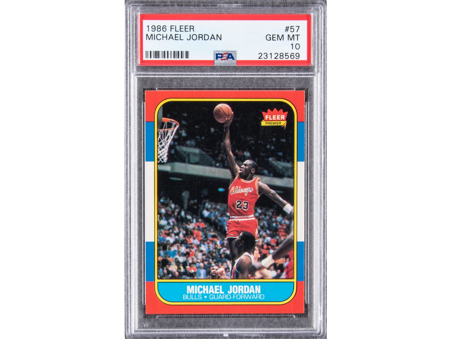 1986 Fleer Michael Jordan #57 "Rookie" Card - A MUST HAVE – SportsCardsEDGE