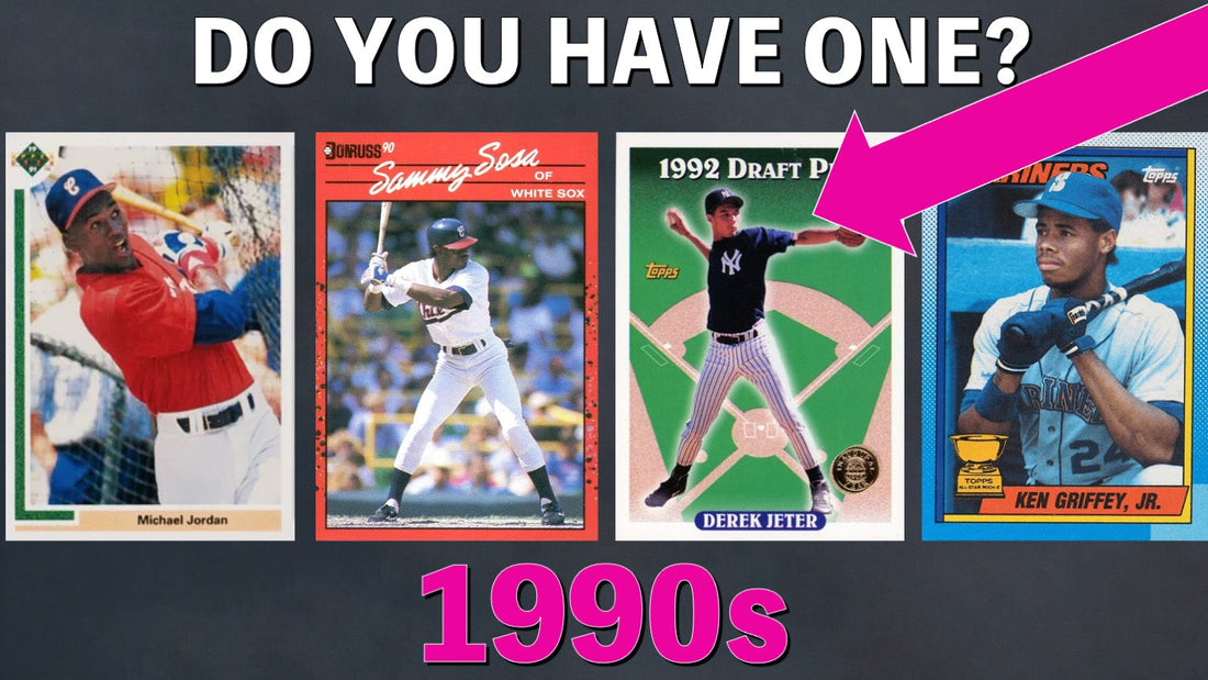 50 Most Collected 1990s Baseball Cards (Some Super Valuable)
