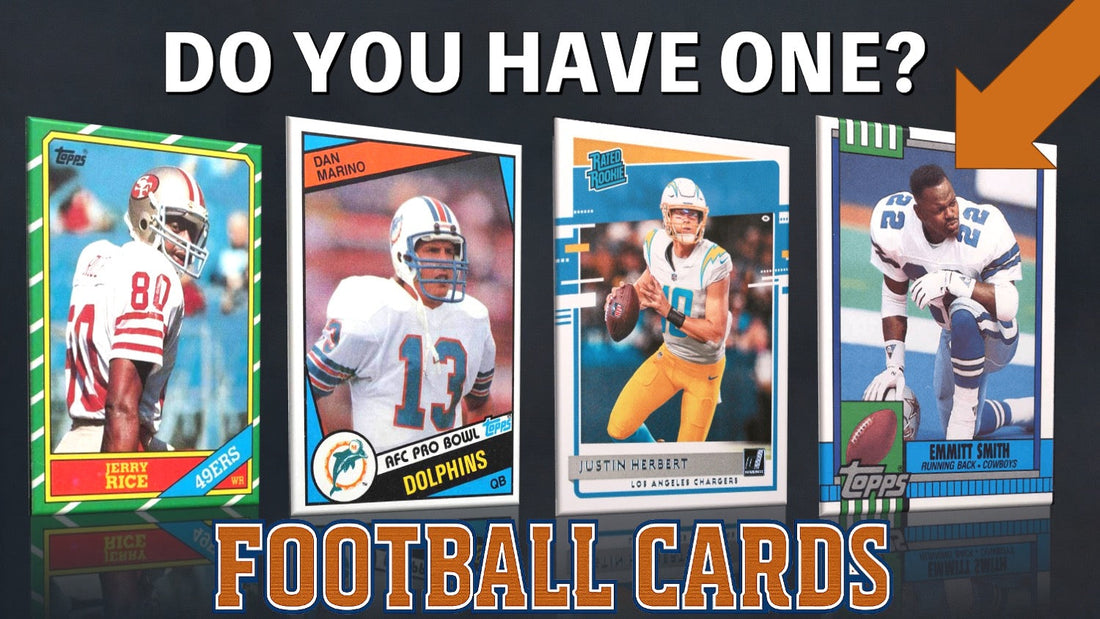60 Most Collected Football Cards ALL-TIME (Some Super Valuable!)