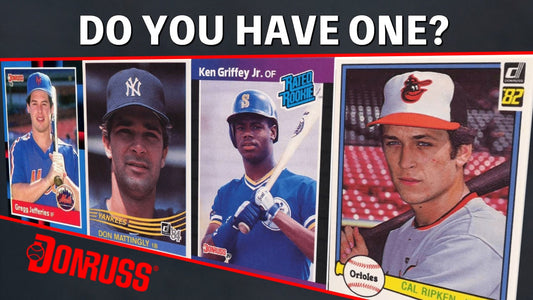 39 Baseball Cards Worth A LOT of Money - Rarest and Most Valuable DONRUSS Rookie Cards and more!