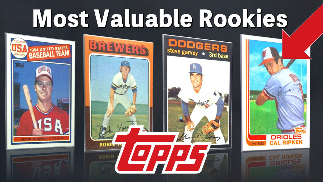 60 Topps Baseball Cards Worth A LOT of Money - SURPRISINGLY Valuable ROOKIE Topps Cards