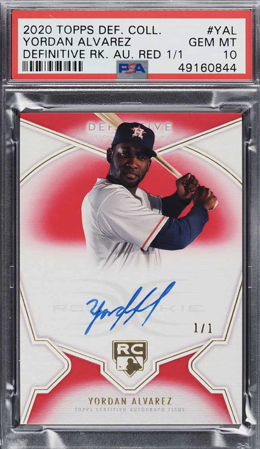 I made $1,300 PROFIT flipping this Yordan Alvarez 1/1 Rookie Baseball Card - SportsCardsEDGE