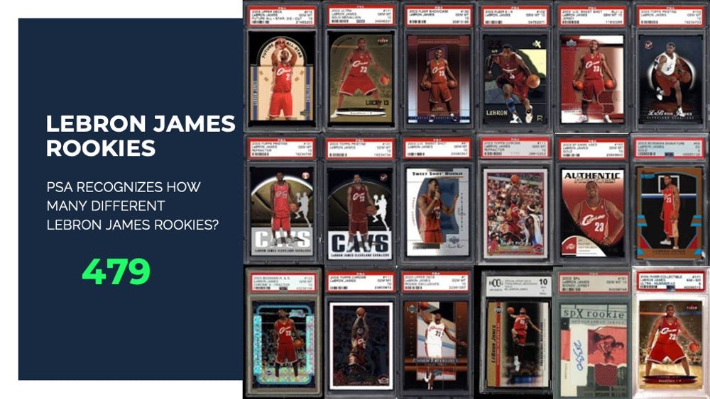 LeBron James has HOW many rookie cards? - SportsCardsEDGE