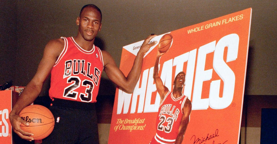 Michael Jordan - One of the earliest Influencers - SportsCardsEDGE