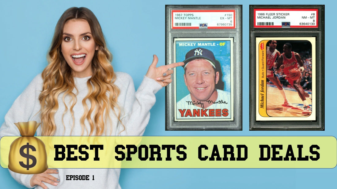 Top 5 BEST Sports Card Deals - Episode 1 - Helping you make money with baseball cards! - SportsCardsEDGE