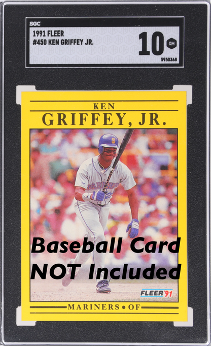 Old School - 1991 Fleer Ken Griffey Jr. #450 Baseball Card Parody T-shirt - Adult Men's